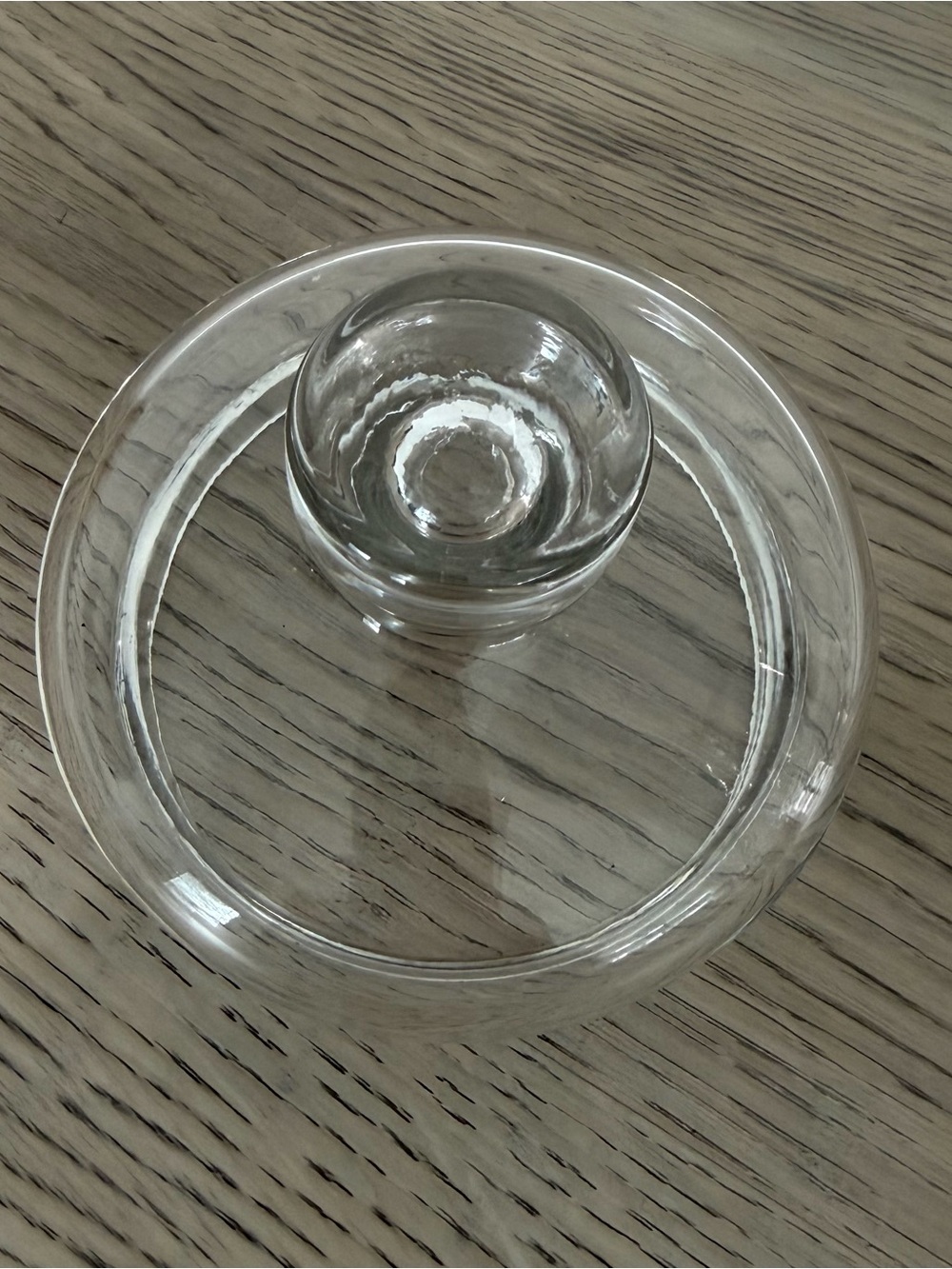 NEW VINTAGE PEDESTAL Glass Beverage Dispenser w/Spigot, Lid And Ice Core RARE - Picture 7 of 10